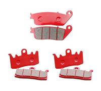 Motorcycle Ceramic Front Rear Brake Pads 2 Pack Compatible With Automotive Motorcycle Parts INDIAN Challenger 1800cc Dark Horse Limited 2019 2020 2021(All 3 pair)