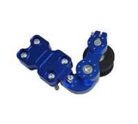 Motorcycle Chain Adjuster CNC Aluminum Alloy Tensioner Regulator Red for Precise Chain Alignment on Dirt Bike Street Bike Fitment Silver Gold Black Blue(Blue)