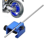 Motorcycle Chain Adjustment Tool - Accurate Alloy Adjustment Unit | Quick Installation Kit for Chain and Chain Adjustment, Suitable for Scooter, Dirt Bike ATV Owners, Portable Repair Tool