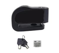Motorcycle Chain and Padlock Disc Brake Lock Alarm Motorcycle Scooter Wheel with 110dB Sound Waterproof Anti-Theft Motorcycle Handlebar Lock(Black)