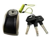 Motorcycle Chain and Padlock Motorcycle Roulette Lock Zinc Alloy Mountain Stroller Scooter Brake Disc Three Brass Keys(2023 Golden-S)