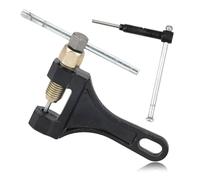 Motorcycle Chain Breaker with a Rack, Bicycle Chainbreaker Removal Delinker Rivet Tool Link Splitter Tool Chain Cutter Remover Compatible with Pit Bike ATV Kart Small Motorbike 420 428 520 525 528 530