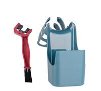 Motorcycle Chain Cleaner Set with Chain Brush, Chain Care Tool for Chain Cleaning and Oiling, Bicycle Chain Cleaner with Brush and Oil, Chain Care Set for Motorcycle, Bicycle