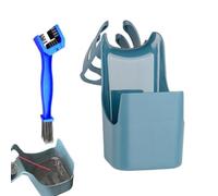 Motorcycle Chain Cleaner Set with Chain Brush, Chain Care Tool for Chain Cleaning and Oiling, Bicycle Chain Cleaner with Brush and Oil, Chain Care Set for Motorcycle, Bicycle, 25.5 x 15.5 x 10.5 cm