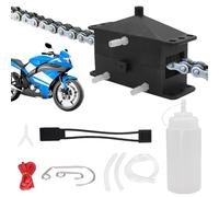 Motorcycle Chain Cleaning Kit, Chain Brush Gear Cleaning Tool, Lube Device Lubricating Tool, Drivetrain Cleaner For Bicycle