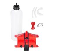 Motorcycle Chain Cleaning Machine Kit Brush Gear Cleaner Tool Lubricating Accessory Compatible With Automotive Motorcycle Parts For Use With Motorbike Chains(Red)