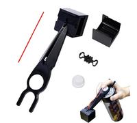 Motorcycle Chain Oiler - ABS Lubrication Cleaner 14.2x4cm | Anti-Splash Separation Nozzle Applicator | Bike Maintenance Accessory Home Tourism Service Ut Maintenance