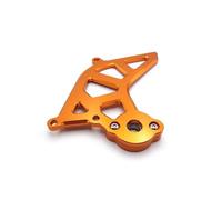 Motorcycle Chain Protector CNC Front Drive Sprocket Cover For GPX TSE250R 2 Stroke Chain Protector Guard(Orange)