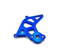 Motorcycle Chain Protector CNC Front Drive Sprocket Cover For YAMAHA DT230 2 Stroke Chain Protector Guard(Blue)