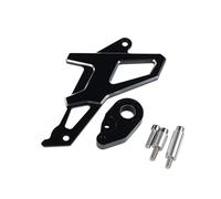 Motorcycle Chain Protector Guard Motorcycle Front Sprocket Cover Chain Protector Guard Cap Fit For Honda CRF300L CRF300 CRF250L(Black)