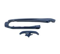 Motorcycle Chain Slider Swingarm Guide Compatible With XC SX SXF XCF XCW EXC XCFW EXCF FC FE FS FX TC TE TX Models Fits Various Dirt Bike Parts(Blue 2 Piece Set)