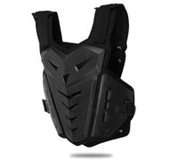 Motorcycle Chest Armor, Armor Protective Gear Chest Back Protector(Black)