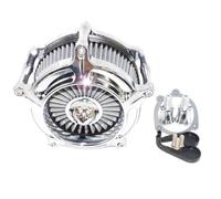 Motorcycle Chrome Air Filter Air Cleaner Filter Fit For Harley Sportster Touring Street Road Electra Glide Softail Dyna intake optimisation engine protection(Air Cleaner A)