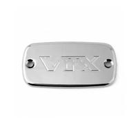 Motorcycle Chrome Billet Brake Fl&uid Reservoir Cap Cover For VTX1300 VTX 1300 VTX1800 VTX 1800