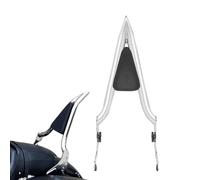 Motorcycle Chrome Detachable Passenger Backrest Sissy Bar For Harley Touring Electra Glide Road King FLHXS 2009 10 11 12 13 14 15 16 17 18 19 20 2021 2022 2023