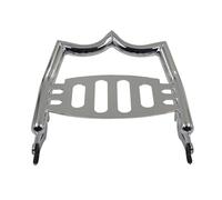 Motorcycle Chrome Solid Steel Crown Style Luggage Rack For Harley For Road King For Road Glide 2009-2024,firm