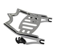 Motorcycle Chrome Solid Steel Crown Style Luggage Rack Parts For Harley For Touring Road King Glide 2009-2024(Type M)