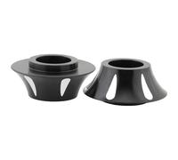 Motorcycle Chrome Tapered Front Wheel Axle Spacers For Harley Road King Electra Glide Street Ultra Classic 2008-2024