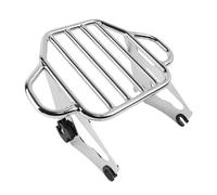 Motorcycle Chrome Two-Up Detachable Luggage Rack For Touring For Electra Glide For Road Glide For Street Glide For CVO Road King 2009-2024,firm