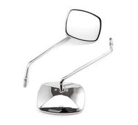 Motorcycle Classic Chrome Rear View Mirrors Side Mirror 10MM For Rebel 250 Shadow VLX 600 VT600C Magna 750