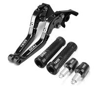 Motorcycle Clutch and Brake Lever kit for TW125 1999-2004 Motorcycle Enlarge Extendable Brake Clutch Lever Handle(C)