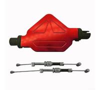 Motorcycle Clutch Booster with CNC Aluminum Construction for Lightweight Performance and Better Control on For Dirt Bike Off Road Rides (LHZLQ-002 Red)