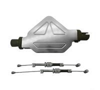 Motorcycle Clutch Booster with CNC Aluminum Construction for Lightweight Performance and Better Control on For Dirt Bike Off Road Rides (LHZLQ-002 Silver)