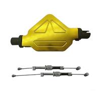 Motorcycle Clutch Booster with CNC Aluminum Construction for Lightweight Performance and Better Control on For Dirt Bike Off Road Rides (LHZLQ-002 Yellow)
