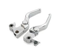 Motorcycle Clutch Brake Levers For Sportster Iron XLH 883 1200 XL883N XL1200N for Custom X48 Forty-Eight Seventy-Two 2004-2013(Chrome-short)