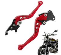 Motorcycle Clutch Brake | Metal Motorcycle Brakes | Adjustable Rust-Proof Motorbike Handlebar Brake Lever for Clear Shifting