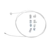 Motorcycle Clutch Cable 1. Stainless Steel Motorcycle Brake Line Kit Universal Clutch Throttle Cable Resistant Emergency Repair