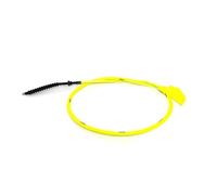 Motorcycle Clutch Cable Cable Repair Kit Motorcycle Dirt Bike Braided Hydraulic Reinforce Brake Line Clutch Oil Hose Line Tube Pipe for NC CB Engine Universal(CB Yellow)