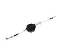 Motorcycle Clutch Cable with Dual Aluminum Alloy Cables, Easy Pull for Quick Installation (Black)