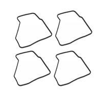 Motorcycle Clutch cover gasket For VTR250 VF500 VFR400R NC21 NC24 NC30 Carburetor Carb Float Bowl Gasket Seal Rubber Gasket(4 Pcs)