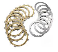 Motorcycle Clutch Disc Friction Piece Kit Discs 4FN-16321-00 5SL-16321-00 8 3J2-16324-00 7 2.0 Compatible With YZF R6 R6S YZF600