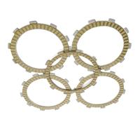 Motorcycle Clutch Discs Plates 5PC Compatible With BN125 A3 A4 A5 A6 A7 A5F A6F A7F A8F Eliminator125 2000-2008