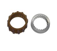 Motorcycle Clutch Friction Plates And Steel Disc Kit Compatible With 250 300 320 2T Water-Cooled Pit Bikes