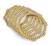 Motorcycle Clutch Friction Plates Steel Disc Kit Compatible With Kawasaki KX100 KX80 KX85 KX85-II KX 100 80 85 85-II 13088-1016 13089-1120