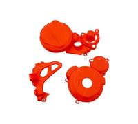 Motorcycle Clutch Ignition Front Drive Sprocket Engine Protection Cover Guard For L&onc&in YBS300 KEWS K16 K23 For HENGJIAN S6 S7(Orange)