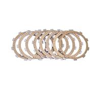 Motorcycle Clutch Plate For XL650V RD10-11 NTV650 RC33 NTV650V RC47 XRV650 XL650 TRX400 TRW450(7pc width 1pc narrow)