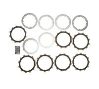 Motorcycle Clutch Plate Kit High Performance Durable Metal Clutch Friction Plates Discs with Springs for Banshee 350 1987 to 2006 Models 19PCS Set