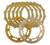 Motorcycle Clutch Plates For AN650 For WAVE SKYWAVE 650 For TIANLANG650 Motorcycle Clutch Plate Steel Friction Disc Kit