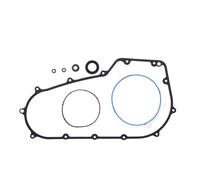 Motorcycle Clutch Primary Cover Gasket Kit Compatible With Harley Davidson Heritage Softail FLSTC Fat Boy FLSTF Street FXDL FXDC Breakout