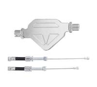 Motorcycle Clutch System - Motorcycle Stunt Replacement with Cable,Aluminum Alloy Easy Pull Clutch,for Motocross Racing Trail Riding Commuting Outdoor Cycling