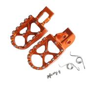 Motorcycle CNC 2023Foot Pegs Footpegs Pedals compatible with KTM SX SXF EXC EXCF XC XCF 125 150 250 300 350 450 500 2017-2020 2021 2022(Orange)