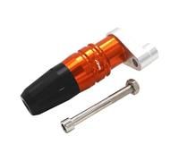 Motorcycle CNC Accessories Frame Slider Falling Protector Engine Crash Pad For ZX4R ZX4RR(Orange,B)