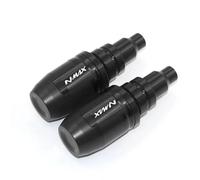 Motorcycle CNC Aluminium Crash Pads Exhaust Frame Slider Protector For NMAX155 N-MAX 155(Black)