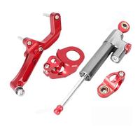 Motorcycle CNC Aluminum Adjustable Steering Damper Stabilizer Bracket Kit For Suzuki GSXR1000 GSXR 1000 2009 2010 2011 2012 2013 2014 2015