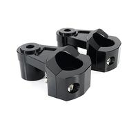 Motorcycle CNC Aluminum Handle Bar Riser Handlebar Risers 32mm For Indian Chieftain/Roadmaster steering tube accessories(Black)