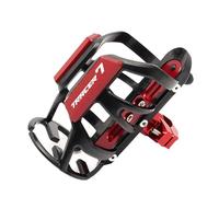 Motorcycle CNC Beverage Water Bottle Drink Cup Holder Mount Compatible with Tracer 700 900 700Gt 900Gt 7GT 9GT 7 9 GT Tracer9 Tracer7(Tracer7 Red)